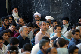 مراسم بزرگداشت شهدای هفتم تیر در حرم امام رضا (ع)