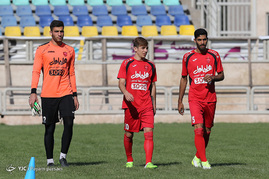 تمرین تیم فوتبال پرسپولیس