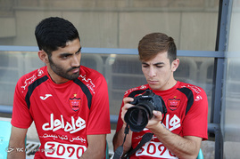 تمرین تیم فوتبال پرسپولیس