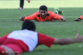 تمرین تیم فوتبال پرسپولیس