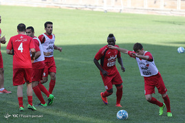 تمرین تیم فوتبال پرسپولیس