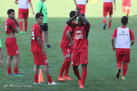 تمرین تیم فوتبال پرسپولیس