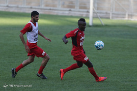 تمرین تیم فوتبال پرسپولیس
