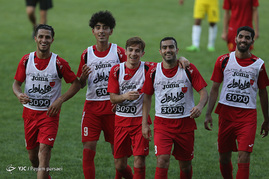 تمرین تیم فوتبال پرسپولیس