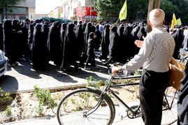 تشییع پیکر شهید مدافع حرم - شیراز‎