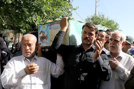 تشییع پیکر شهید مدافع حرم - شیراز‎