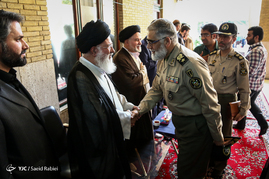 مراسم ترحیم همسر آیت الله علم الهدی