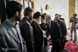 مراسم ترحیم همسر آیت الله علم الهدی