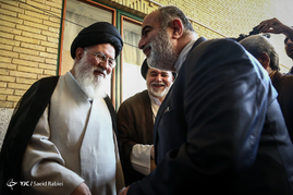 مراسم ترحیم همسر آیت الله علم الهدی