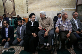 مراسم ترحیم همسر آیت الله علم الهدی