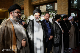 مراسم ترحیم همسر آیت الله علم الهدی