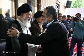 مراسم ترحیم همسر آیت الله علم الهدی