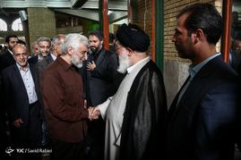 مراسم ترحیم همسر آیت الله علم الهدی