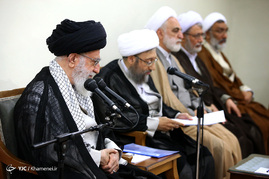 دیدار رئیس و مسئولان قوه قضائیه با رهبر معظم انقلاب