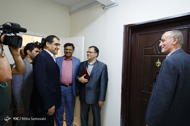 بازدید وزیر بهداشت از مرکز سنجش آموزش پزشکی