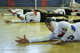اردوی آماده سازی تیم ملی گلبال بانوان