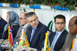 بازدید سفرا و نمایندگان سیاسی مقیم تهران از بازداشگاه اوین