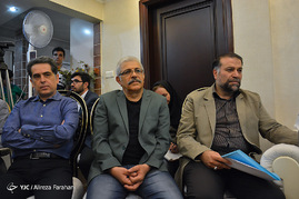 بازدید معاون سیما از پشت صحنه سریال در جستجوی آرامش