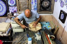 صنایع دستی فراموش شده در بازار وکیل شیراز ‎