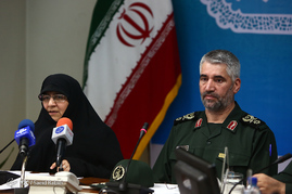 نشست خبری بمناسبت هفته عفاف و حجاب
