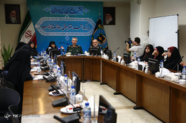 نشست خبری بمناسبت هفته عفاف و حجاب