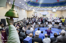 مراسم هفته فرهنگ پهلوانی و ورزش زورخانه ای