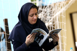 تمرين تيم ملی واليبال بانوان پيش از مسابقات قهرمانی آسيا