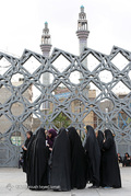 مراسم روز عفاف و حجاب در میدان امام حسین(ع)‎