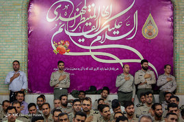 تشییع پیکر ارتشی شهید مدافع حرم ستوان سوم سیدمهدی جودی ثانی در مشهد