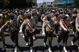 تشییع پیکر ارتشی شهید مدافع حرم ستوان سوم سیدمهدی جودی ثانی در مشهد