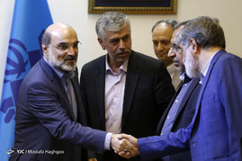 دیدار اعضای کمیسیون فرهنگی مجلس با رئیس صدا و سیما‎