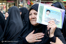 تشییع شهدای گمنام در شیراز