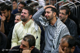 تشییع شهدای 8 سال دفاع مقدس و شهید مدافع حرم در اجتماع عظیم صادقیون - مشهد
