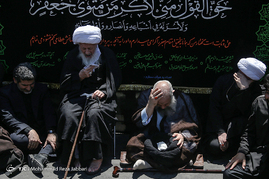 عزاداری شهادت امام صادق (ع) در قم