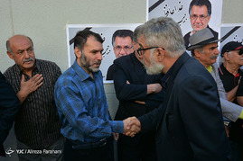 تشییع پیکر حبیب الله کاسه ساز در خانه سینما