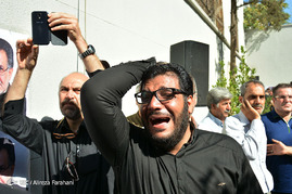 تشییع پیکر حبیب الله کاسه ساز در خانه سینما