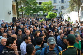 تشییع پیکر حبیب الله کاسه ساز در خانه سینما