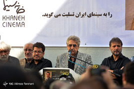 تشییع پیکر حبیب الله کاسه ساز در خانه سینما