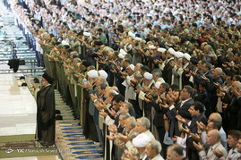 نماز سیاسی - عبادی جمعه تهران به امامت آیت الله سید احمد خاتمی