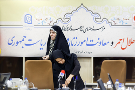 امضای تفاهم نامه همکاری جمعیت هلال احمر و معاونت امور زنان ریاست جمهوری