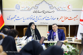 امضای تفاهم نامه همکاری جمعیت هلال احمر و معاونت امور زنان ریاست جمهوری