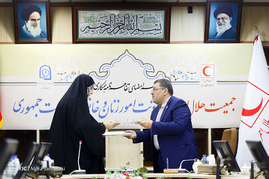 امضای تفاهم نامه همکاری جمعیت هلال احمر و معاونت امور زنان ریاست جمهوری