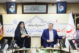 امضای تفاهم نامه همکاری جمعیت هلال احمر و معاونت امور زنان ریاست جمهوری
