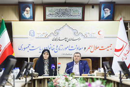 امضای تفاهم نامه همکاری جمعیت هلال احمر و معاونت امور زنان ریاست جمهوری