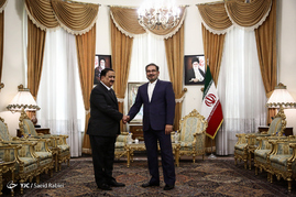دیدار دبیر شورای عالی امنیت ملی با وزیر دفاع عراق