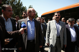 آیین بهره برداری از ۶۶دستگاه واگن مترو و ۳۰دستگاه اتوبوس
