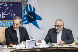 مراسم تنفیذ حکم رییس دانشگاه آزاد اسلامی