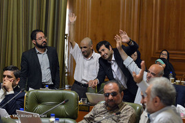 جلسه علنی شورای شهر تهران