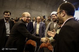 مراسم افتتاح زیرگذر و تونل شهید ضربعلی‌زاده
