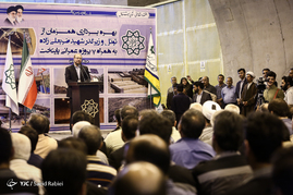 مراسم افتتاح زیرگذر و تونل شهید ضربعلی‌زاده